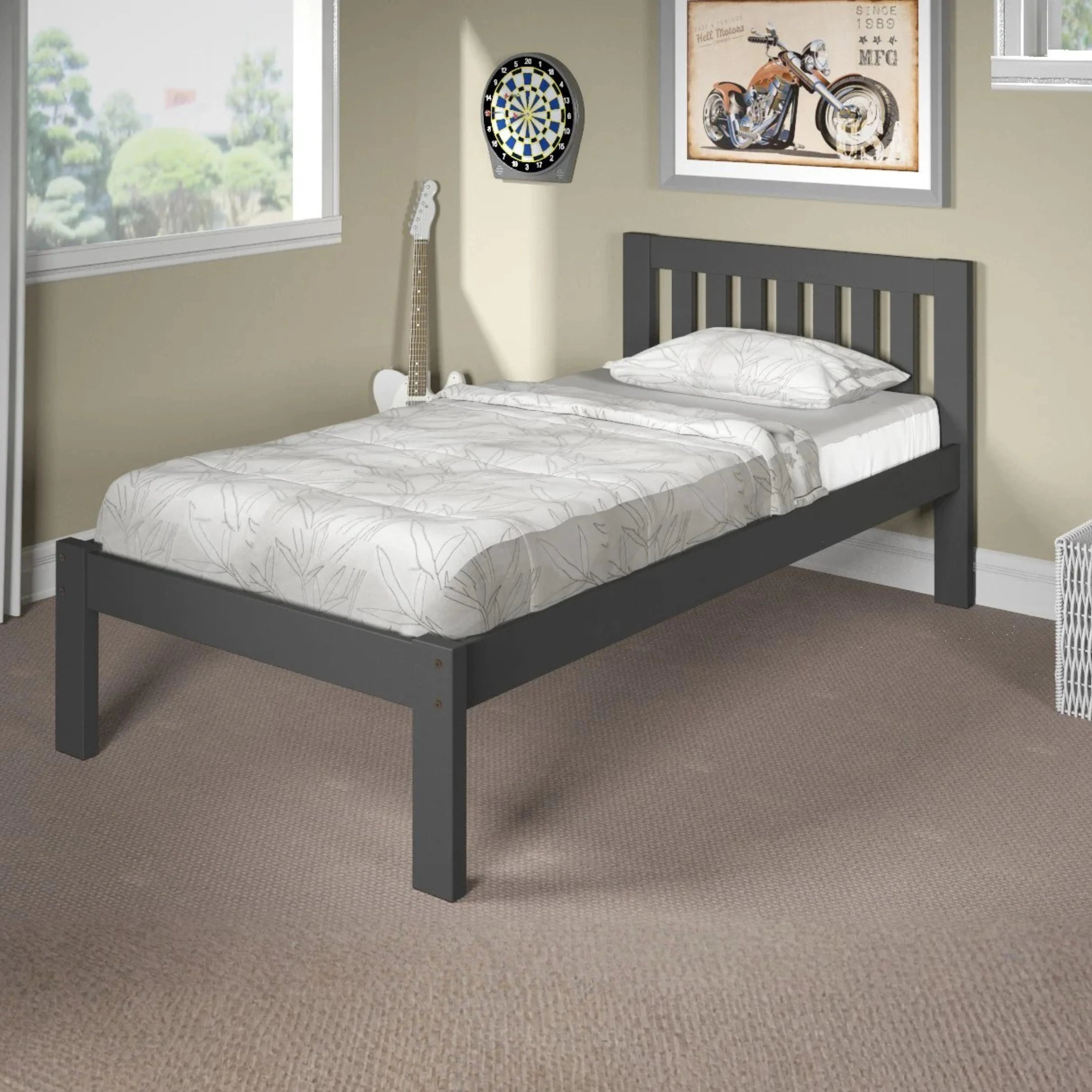 Mission Style Twin Bed