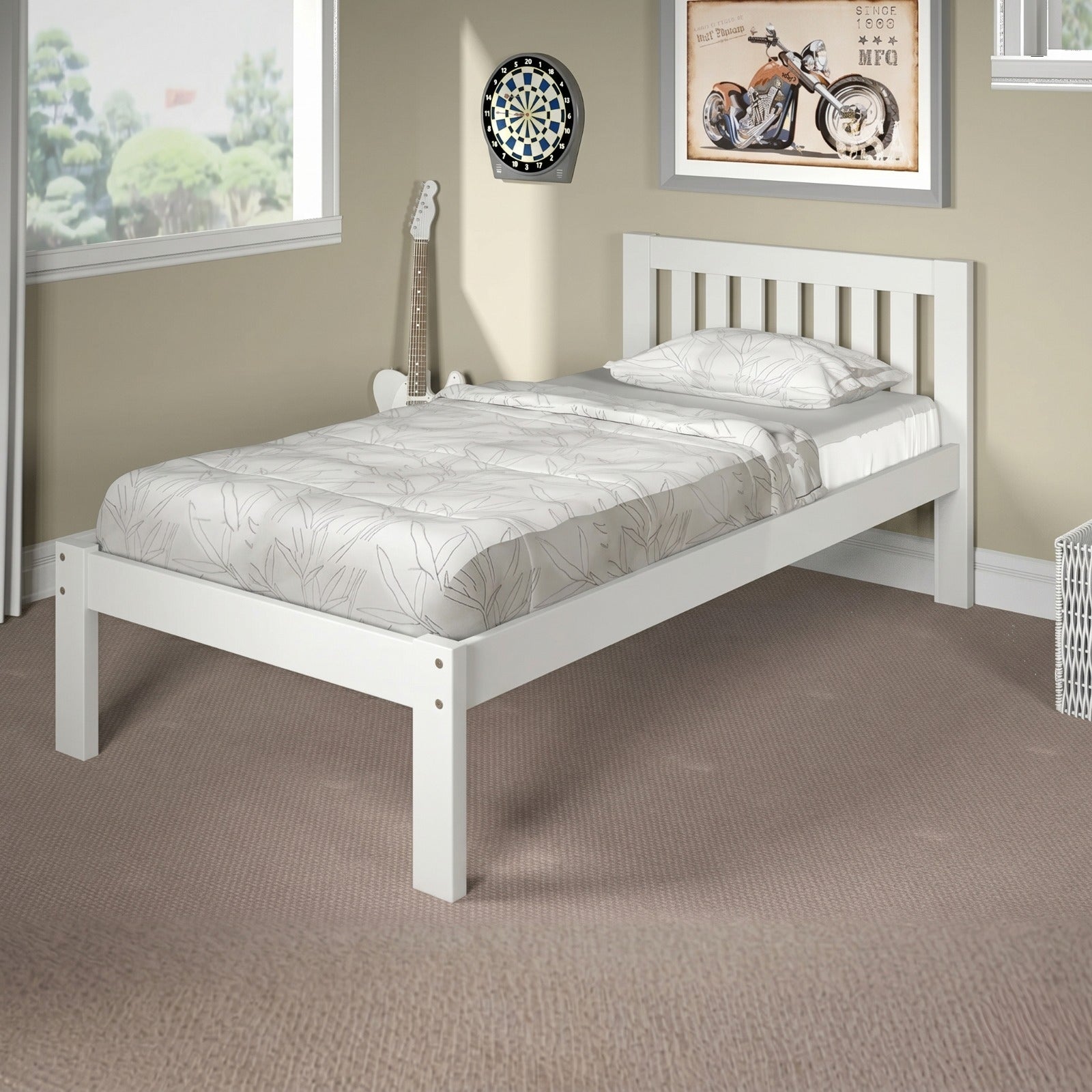 Mission Style Twin Bed