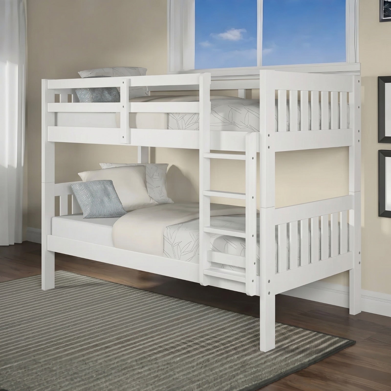 Twin/Twin Mission Style Bunk Bed