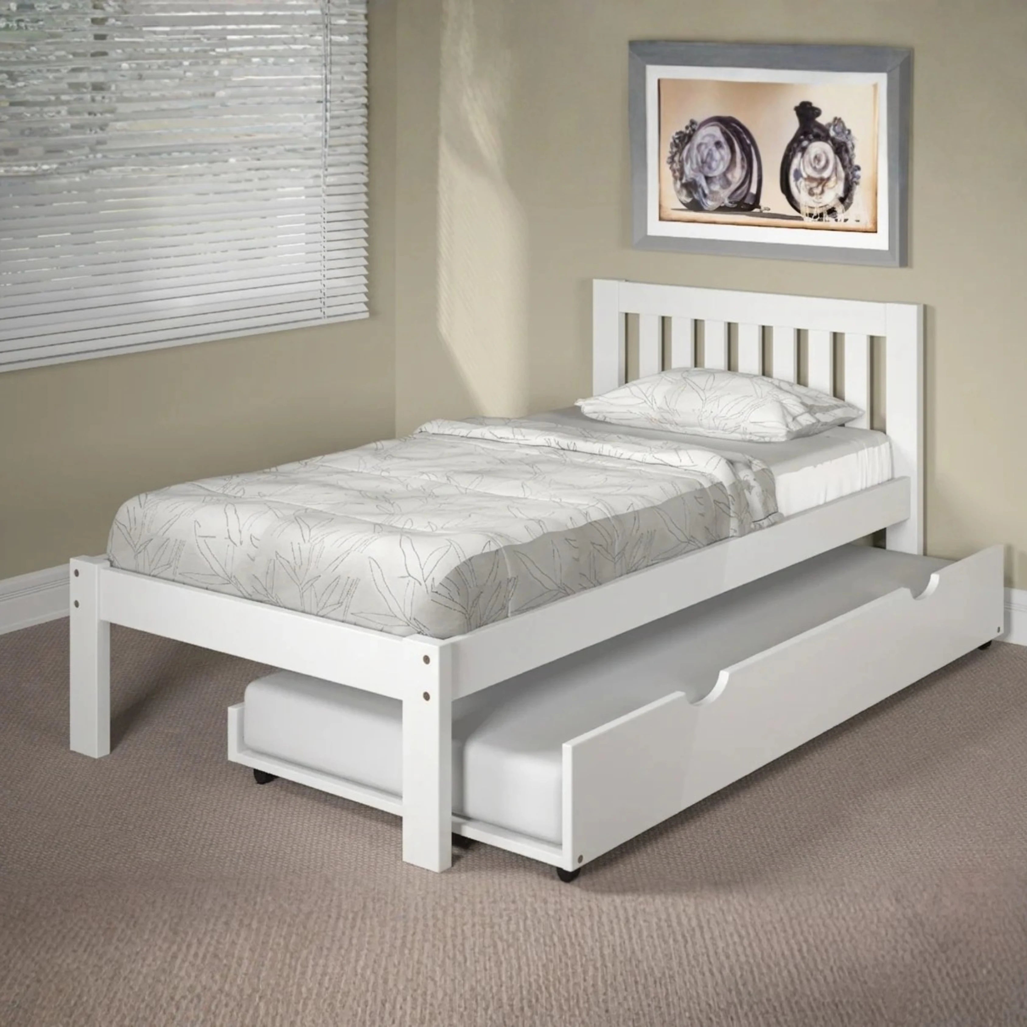 Mission Style Twin Bed
